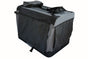 YES4PETS Large Fordable Soft Dog Cat Puppy Crate Bag With Curtain-Grey V278-SC7052-L_GREY