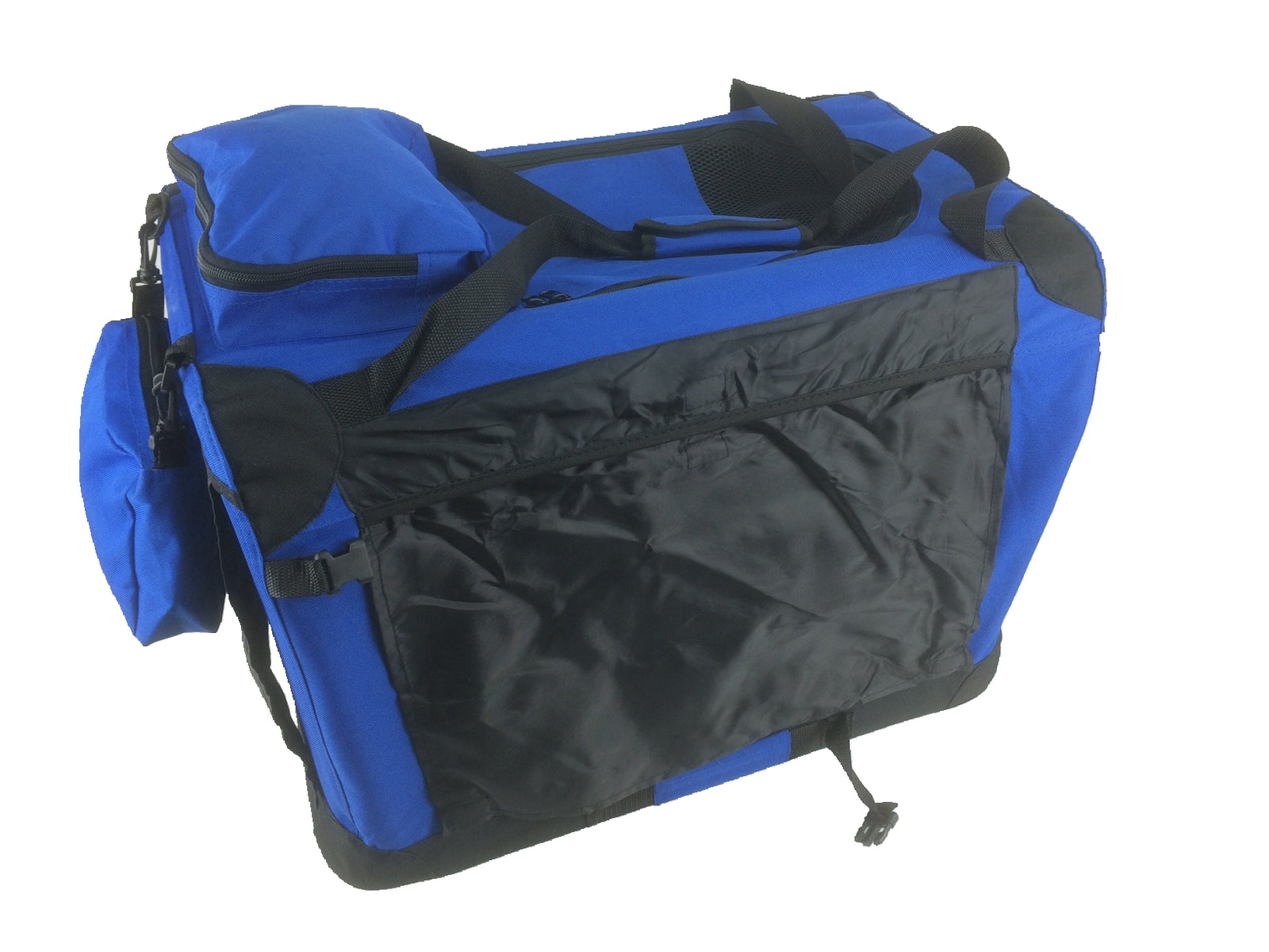 YES4PETS XL Foldable Pet Dog Puppy Cat Soft Crate With Curtain-Blue V278-SC8158-XL_BLUE