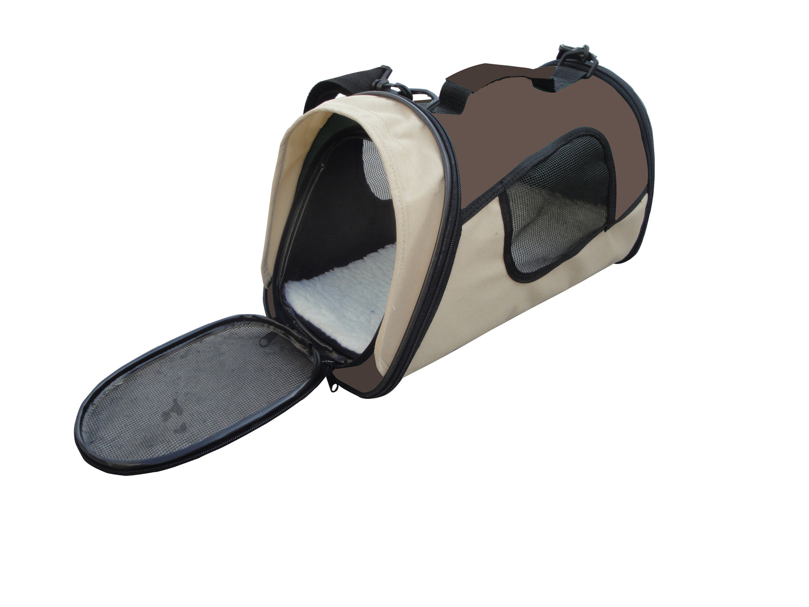 YES4PETS Small Pet Dog Cat Rabbit Guinea Pig Ferret Carrier Travel Bag-Brown V278-SPC-422527_BROWN