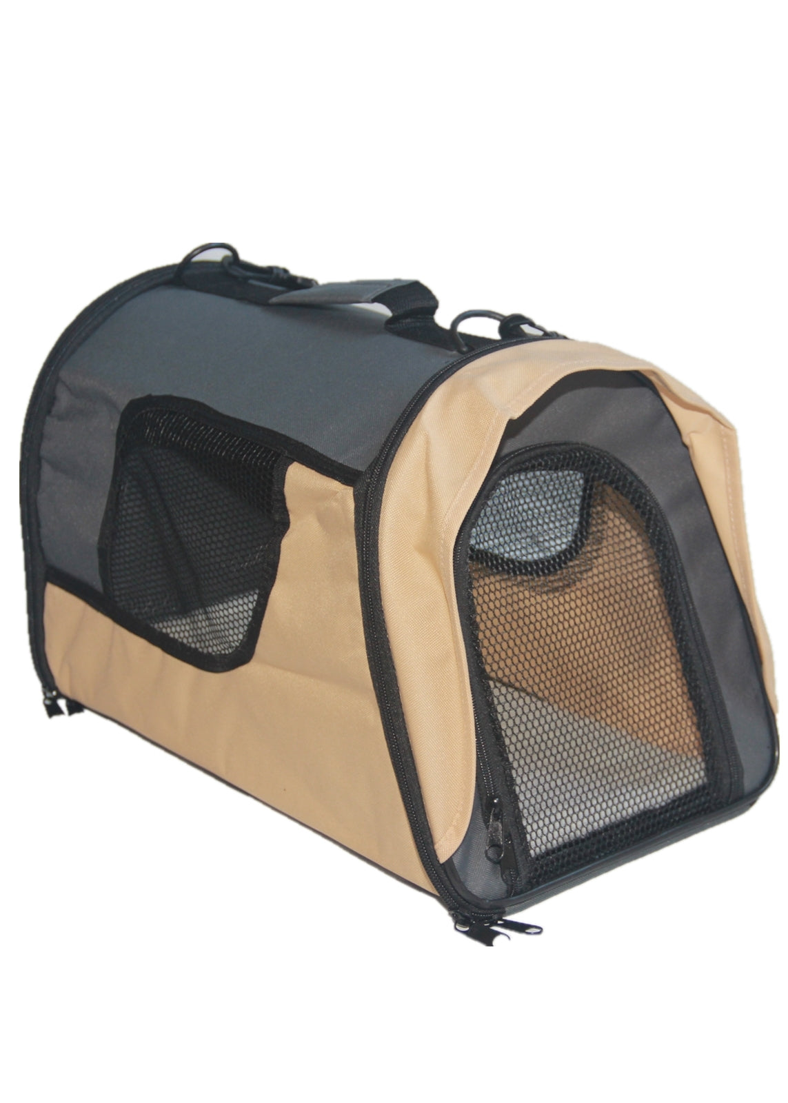YES4PETS Small Pet Dog Cat Rabbit Guinea Pig Ferret Carrier Travel Bag-Grey V278-SPC-422527_GREY