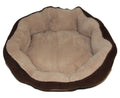 YES4PETS Washable Brown Fleece Dog Cat Bed-Medium V278-TF03-M_BROWN