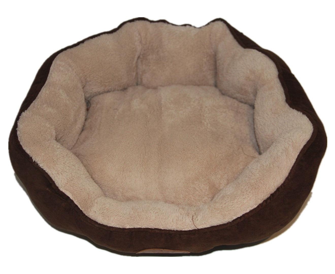 YES4PETS Washable Brown Fleece Dog Cat Bed-Medium V278-TF03-M_BROWN