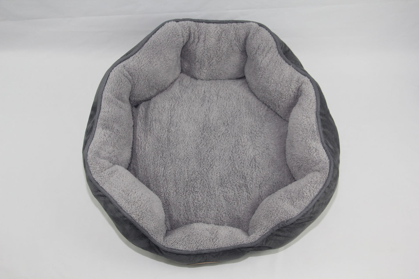 YES4PETS Washable Blue / Grey Fleece Soft Pet Dog Cat Bed-Medium V278-TFRO3-M-BLUE