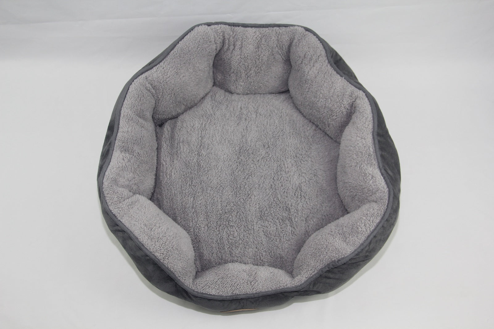 YES4PETS Washable Blue / Grey Fleece Soft Pet Dog Cat Bed-Medium V278-TFRO3-M-BLUE