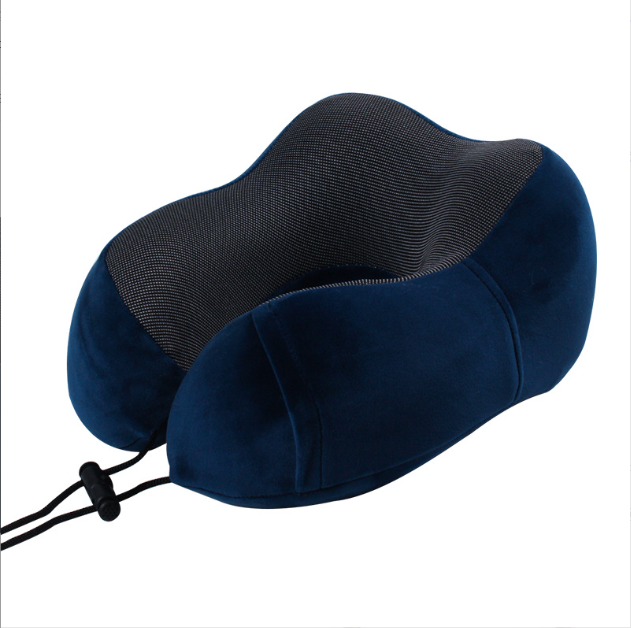 U-shaped Travel Memory Foam Rebound Pillow Sleeping Pad Neck Support Headrest V278-TRV-105-NECK-PILLOW