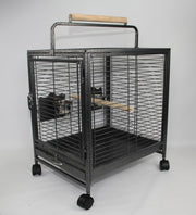 YES4PETS Small Bird Transport Budgie Cage Parrot Aviary Carrier With Wheel V278-TT16