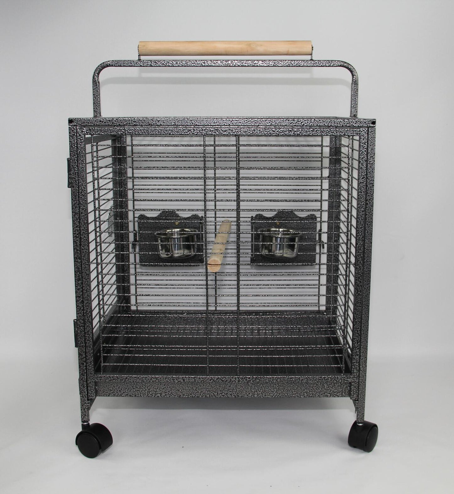 YES4PETS Small Bird Transport Budgie Cage Parrot Aviary Carrier With Wheel V278-TT16