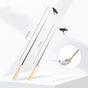 YES4PETS 2 X Pet Cat Toys Retractable Feathers Teaser Cat Stick Interactive Play V278-TY506-W-TY507-CAT-TOY
