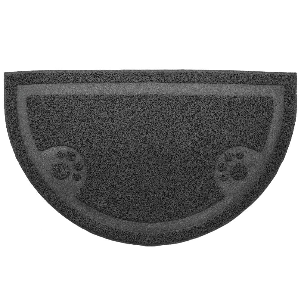 YES4PETS 2 x Pet Food Bowl Placemat Waterproof Leakproof Rubber Feeder Mat Non Slip Floor V278-UN4197