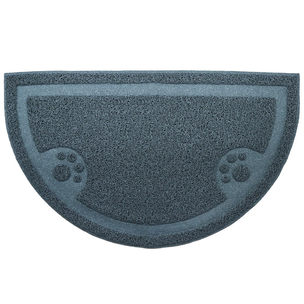 YES4PETS 2 x Pet Food Bowl Placemat Waterproof Leakproof Rubber Feeder Mat Non Slip Floor V278-UN4197