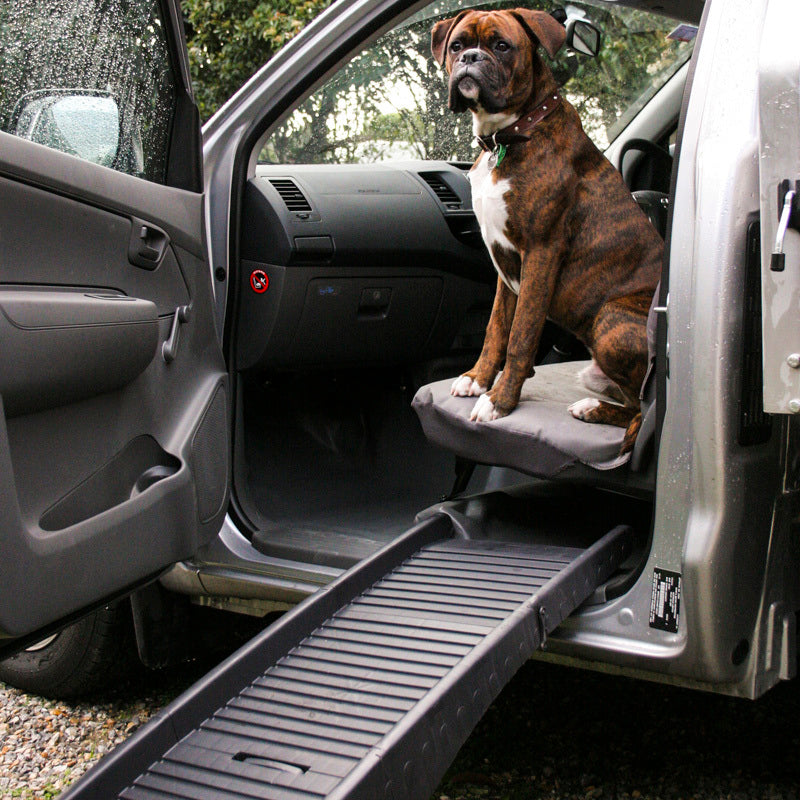 Portable Foldable Pet Dog Puppy Car Van Climb Assist NonSlip Dog Ramp V278-UN5010