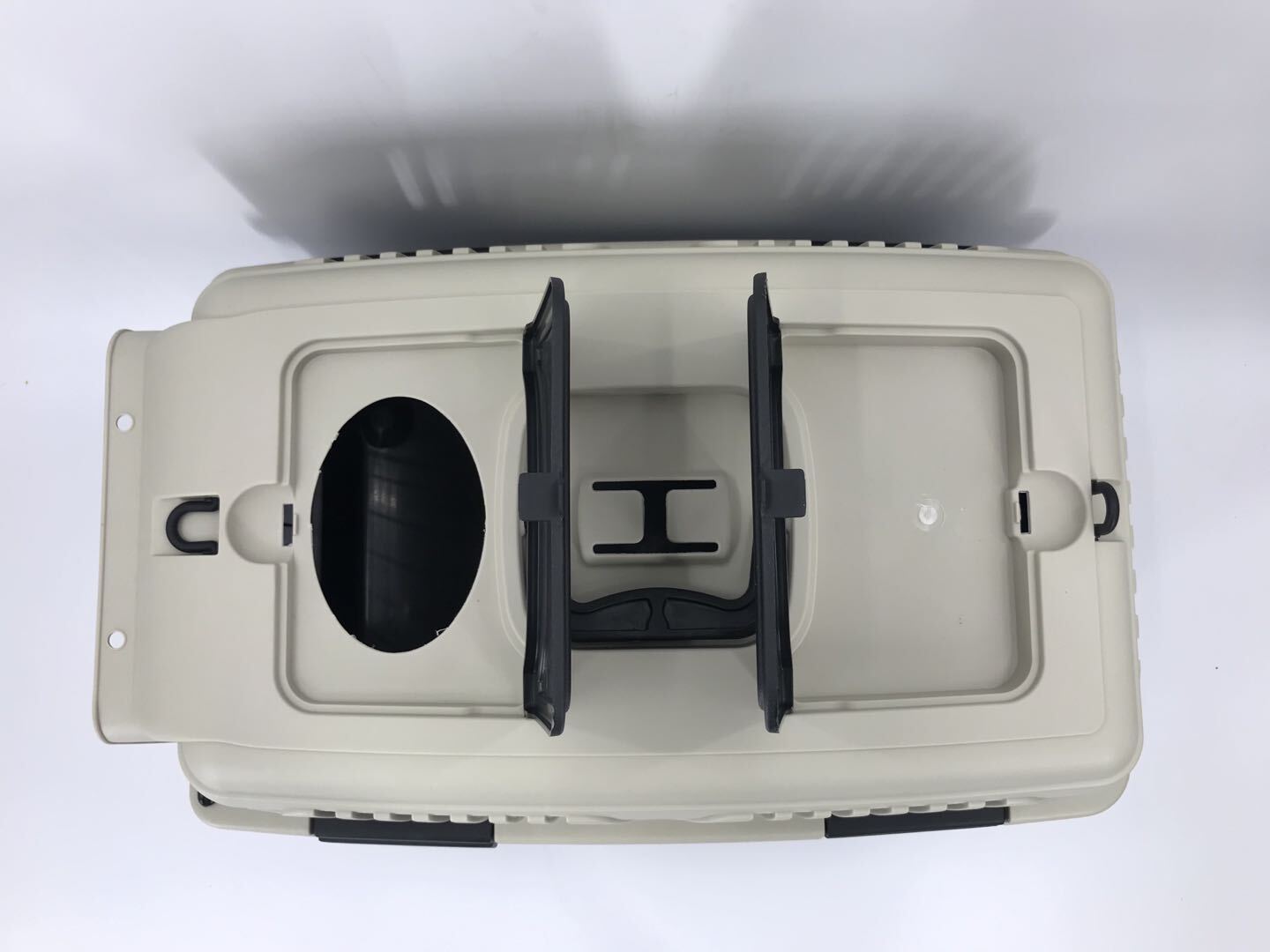 YES4PETS Medium Portable Dog Cat House Pet Carrier Travel Bag Cage+Safety Lock & Food Box V278-UN5432