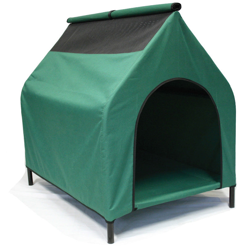 YES4PETS XL Waterproof Portable Flea and Mite Resistant Dog Kennel House Nest Outdoor Indoor V278-UN5803