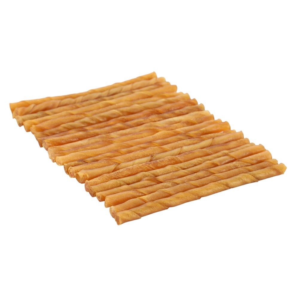6 x Bags Natural Beef Rawide Bones Stick Chews Long Lasting Dog Treat Adult Puppy Food V278-UN6770