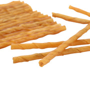 6 x Bags Natural Beef Rawide Bones Stick Chews Long Lasting Dog Treat Adult Puppy Food V278-UN6770