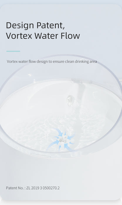 Electric Pet Dog Cat Water Fountain Automatic Self-Clean Water Fountain 1.5L V278-W2-N-WATER-FOUNTAIN