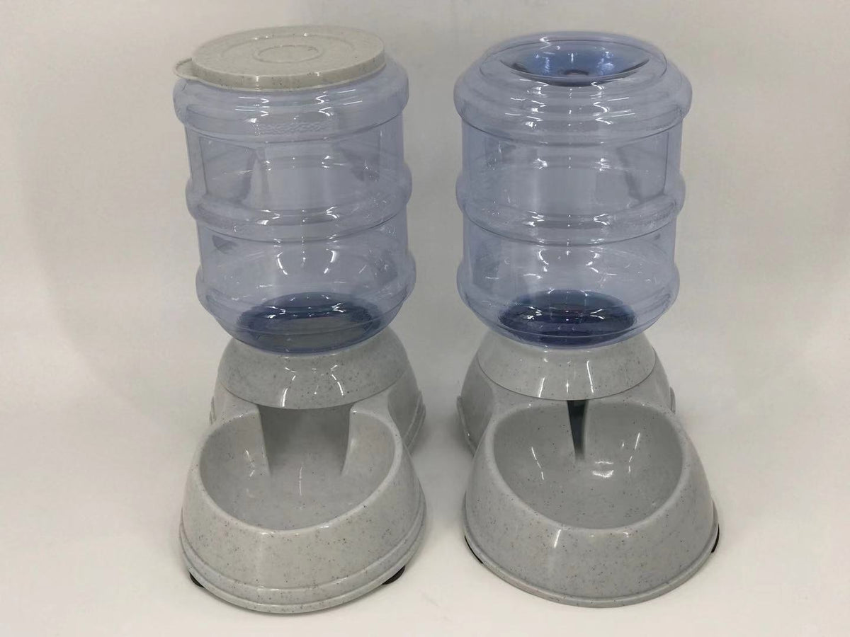 YES4PETS 11 L Gravity Pet Dog Cat Guinea Pig Water and Food Feeder Bowl Dispenser V278-WATER-11-N-FOOD-11-FEEDER