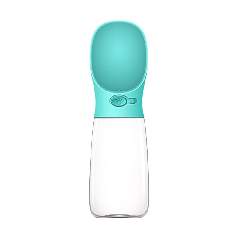 YES4PETS 550ml Portable Pet Dog Puppy Cat Drinking Mug Water Feeder Bottle Valve Travel Bottle Green V278-WATER-BOTTLE-550-GREEN