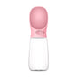 YES4PETS 550ml Portable Pet Dog Puppy Cat Drinking Mug Water Feeder Bottle Valve Travel Bottle Pink V278-WATER-BOTTLE-550-PINK