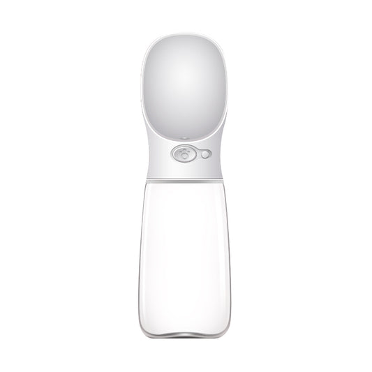 YES4PETS 550ml Portable Pet Dog Puppy Cat Drinking Mug Water Feeder Bottle Valve Travel Bottle White V278-WATER-BOTTLE-550-WHITE