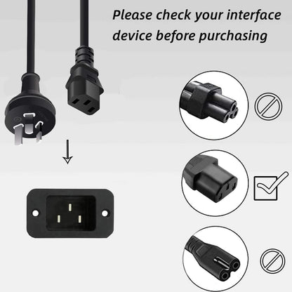 3 Prong Australia Plug 18 AWG Power Cord 1.5M V28-ACBFROPOWERAUCB