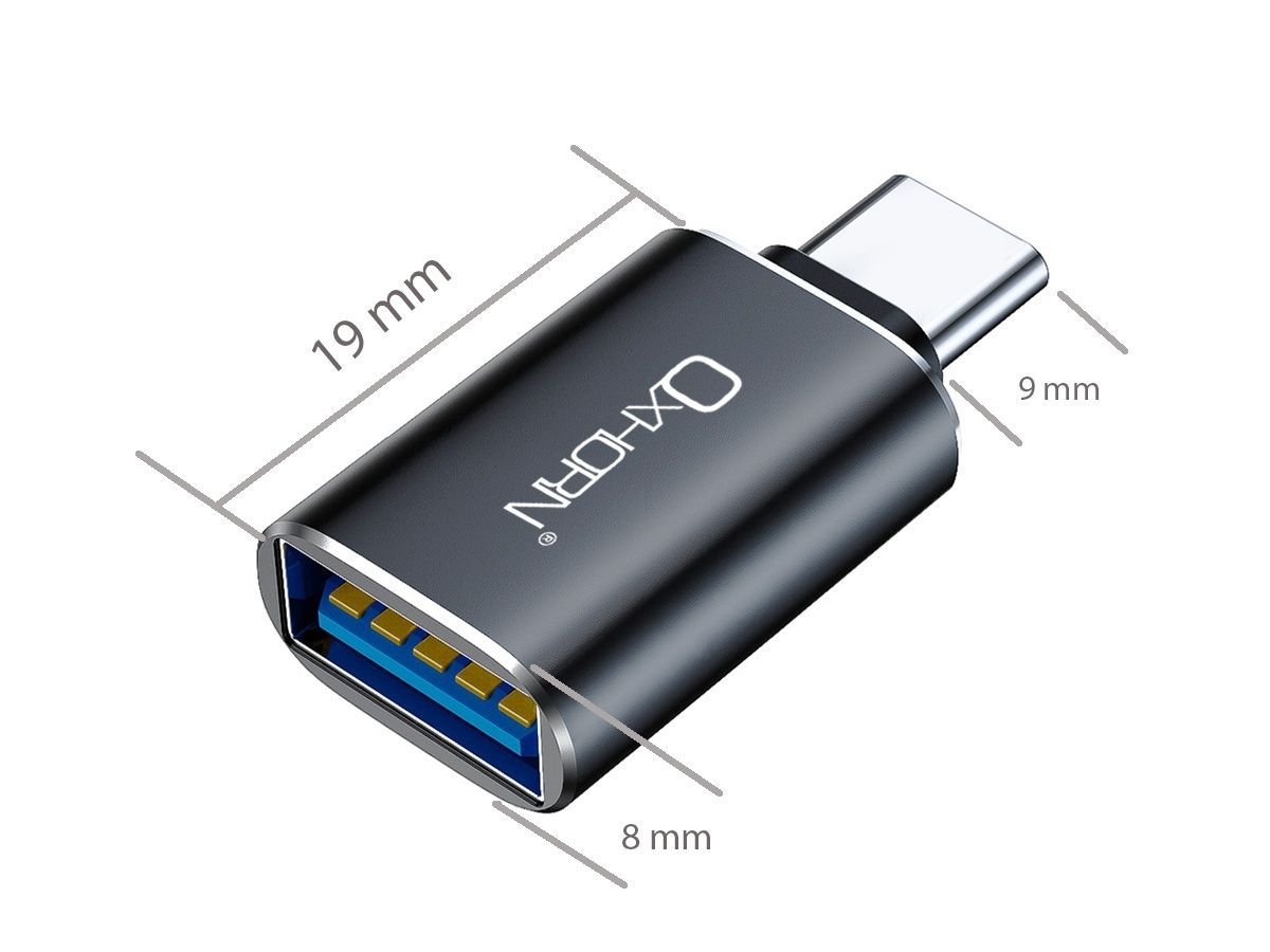 OXHORN AD-CO-01 USB C OTG Adapter V28-ACBOXHADCO01