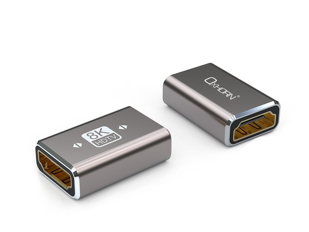 OXHORN AD-H8-FF HDMI 2.1 8K Inline Coupler