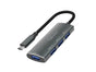 OXHORN AD-U31-H4B USB C 4-port Hub Black V28-ACBOXHADU31H4B