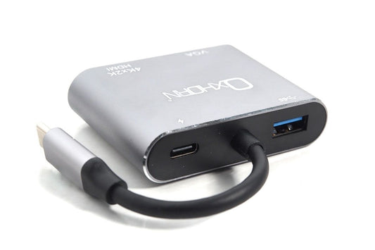 OXHORN AD-U31-HVUC Type C Video Adapter V28-ACBOXHADU31HVUC