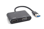 OXHORN AD-U3-HV USB 3.0 to HDMI/VGA Adapter