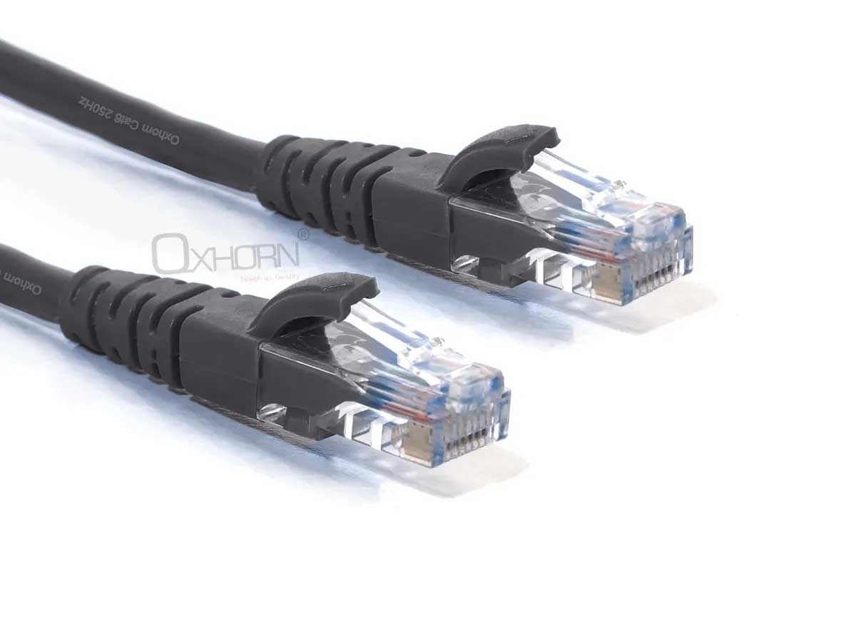 OXHORN CB-CAT6-B003 Network Cable Cat6 3m Black V28-ACBOXHCBCAT6B003