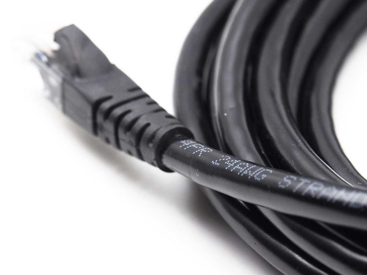 OXHORN CB-CAT6-B010 Network Cable Cat6 10m Black V28-ACBOXHCBCAT6B010