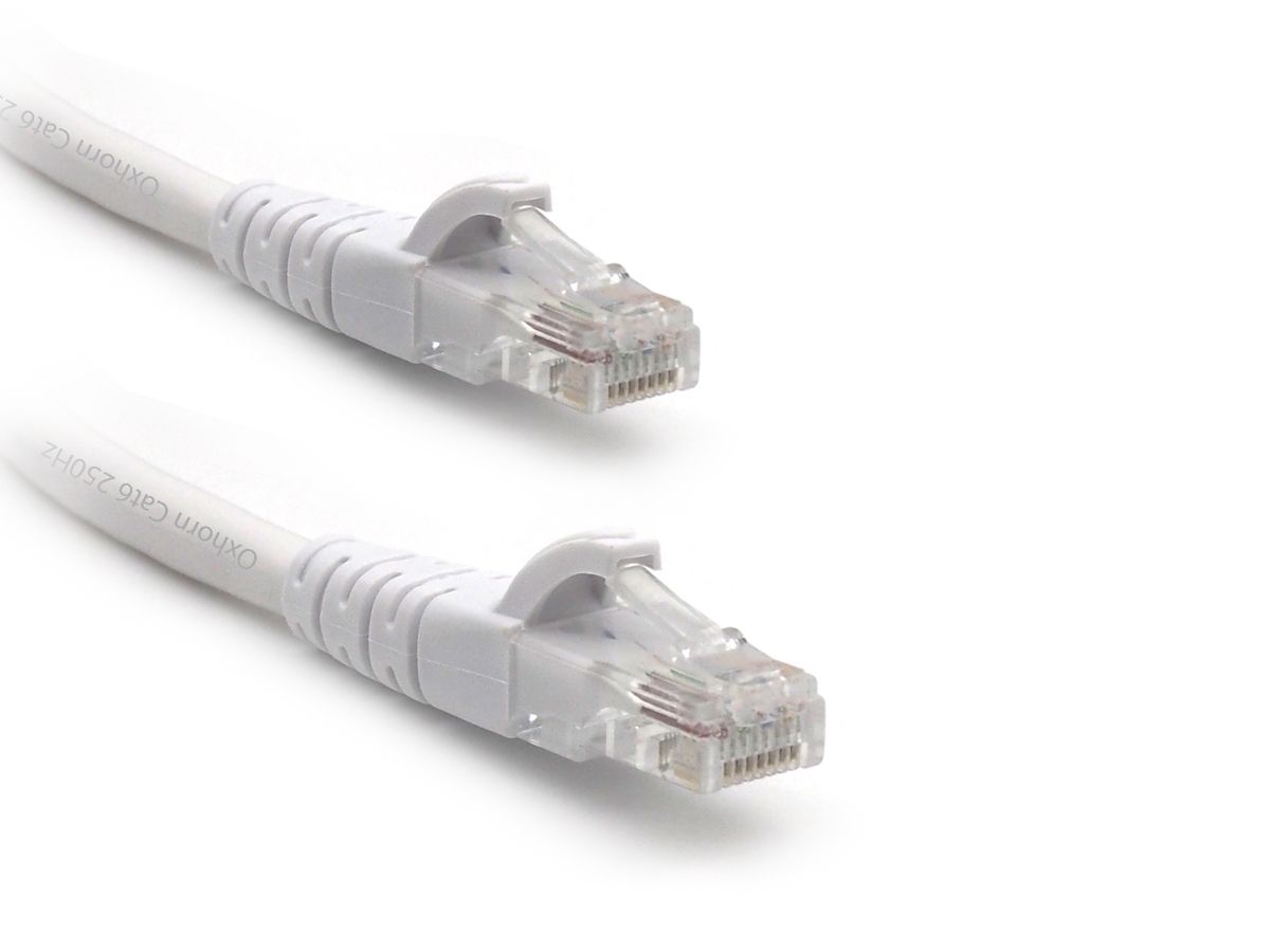 OXHORN CB-CAT6-W010 Network Cable Cat6 10m White V28-ACBOXHCBCAT6W010