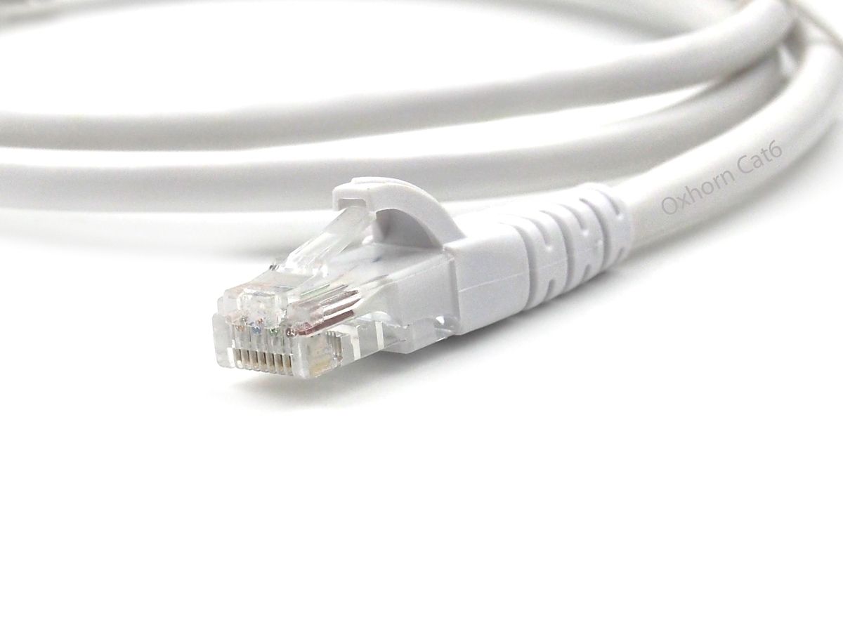 OXHORN CB-CAT6-W020 Network Cable Cat6 20m White
