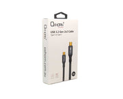 OXHORN CB-CC-323 USB C 3.2 Gen 2x2 Cable 3m V28-ACBOXHCBCC323