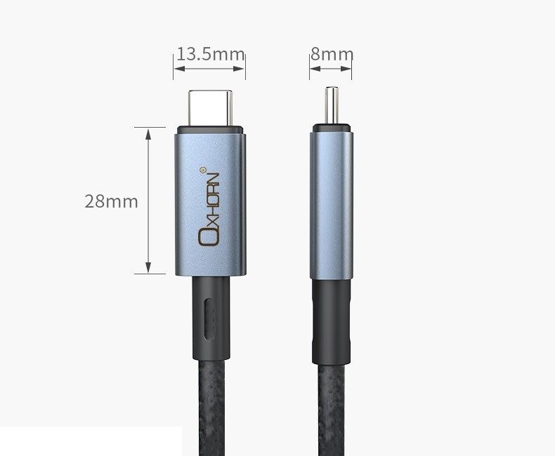 Oxhorn USB 4.0 Type C Cable 1m V28-ACBOXHCBCC401