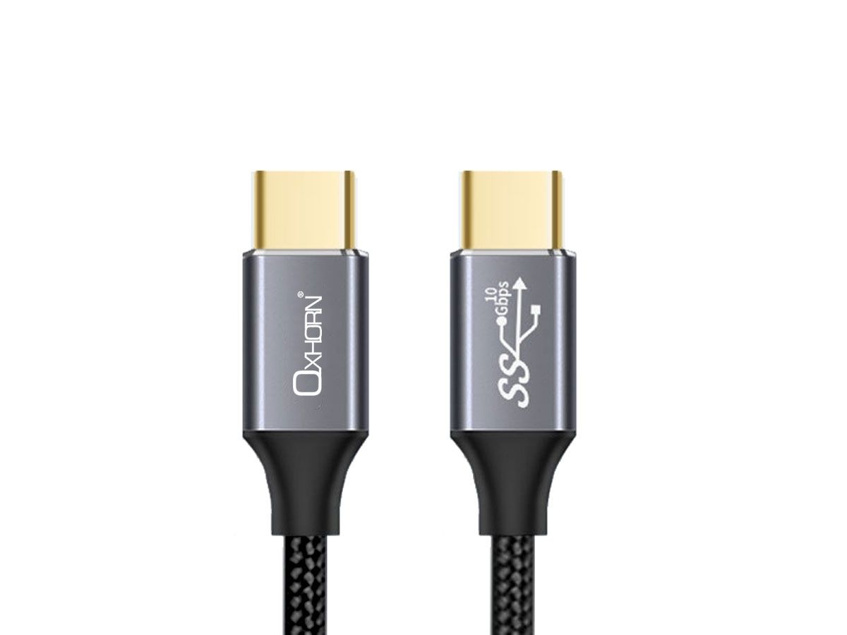 OXHORN CB-U31-CC2B USB 3.1 Type C Gen2 Cable 1m