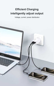 OXHORN NB-PD100S PD 100W GaN Charger 3-Port V28-ACBOXHNBPD100S