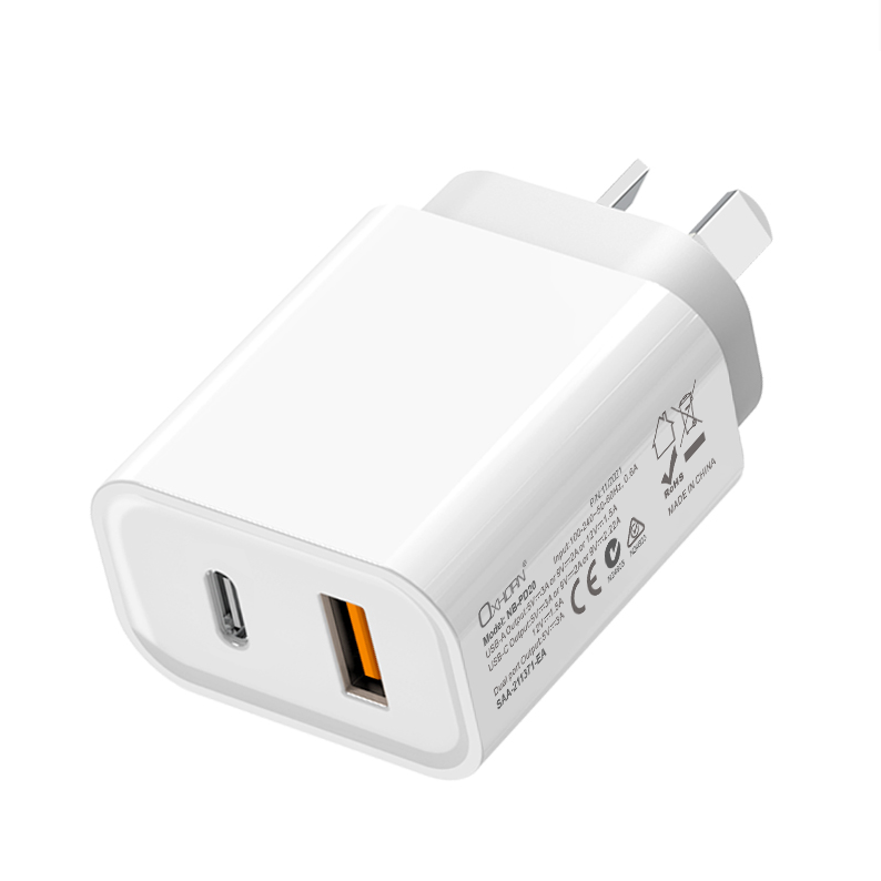 OXHORN NB-PD20 Type C & USB Quick Charger 20W V28-ACBOXHNBPD20