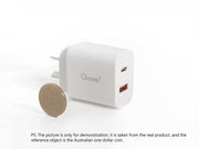 OXHORN NB-PD20 Type C & USB Quick Charger 20W V28-ACBOXHNBPD20