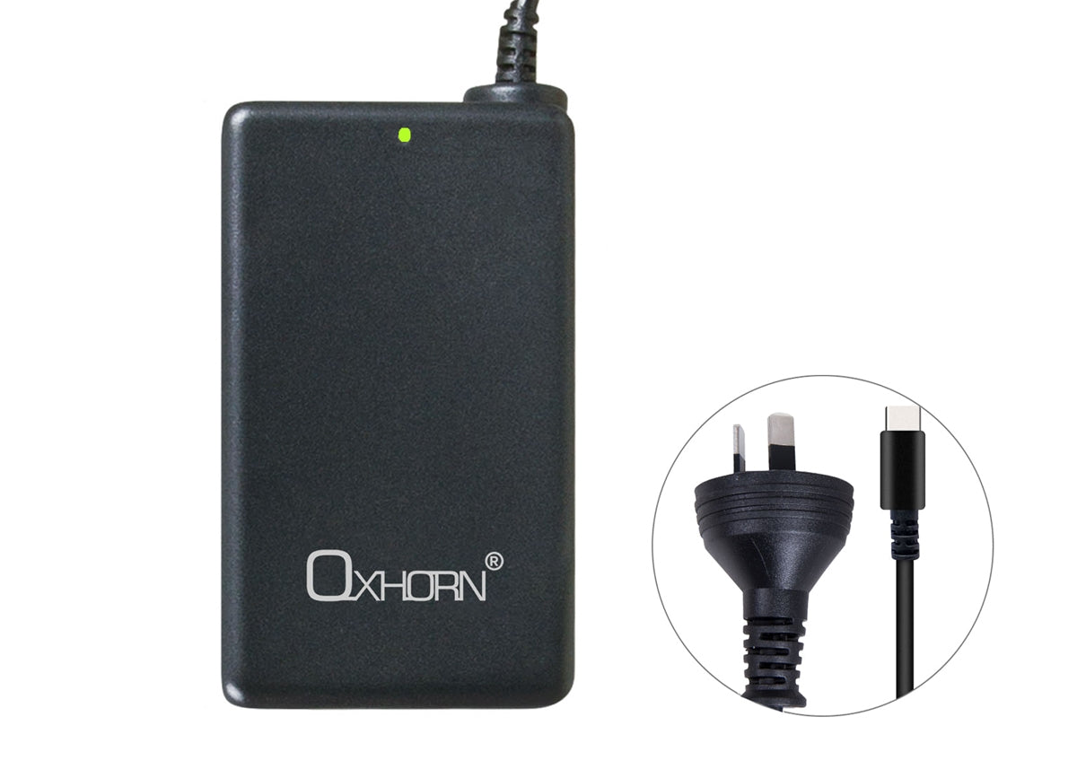 Oxhorn Type C GaN Charger 65W Black V28-ACBOXHNBPD65B