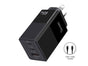 OXHORN NB-PD65CCAB PD GaN Charger 65W 3 Ports Black V28-ACBOXHNBPD65CCAB