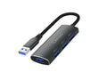 OXHORN USB-H3-4B USB 3.0 4-port Hub Black V28-ACBOXHUSBH34B