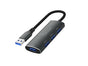 OXHORN USB-H3-4B USB 3.0 4-port Hub Black V28-ACBOXHUSBH34B