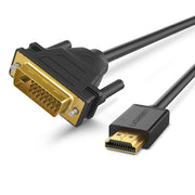 UGREEN 10136 HDMI To DVI 24+1 Cable 3M V28-ACBUGN10136