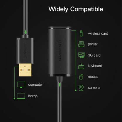 UGREEN 10321 USB 2.0 Active Extension Cable with Chipset 10M V28-ACBUGN10321