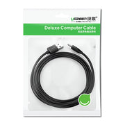 UGREEN USB2.0-A to DC 3.5mm M/F Charging Cable 1m (Black) 10376 V28-ACBUGN10376