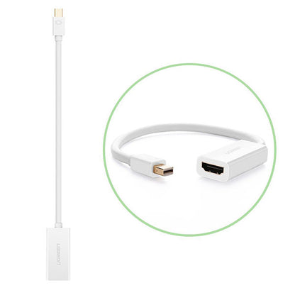 UGREEN Mini DP to HDMI Female converter cable 18CM (10460) V28-ACBUGN10460