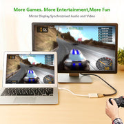 UGREEN Mini DP to HDMI Female converter cable 18CM (10460) V28-ACBUGN10460