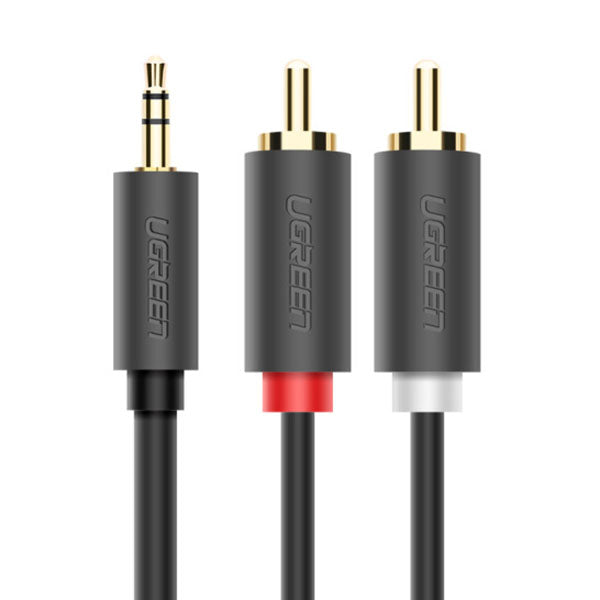 UGREEN 3.5mm male to 2RCA male cable 5M (10513) V28-ACBUGN10513